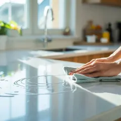 Jak czyścić blaty kuchenne? Bezpieczne metody dla każdego materiału