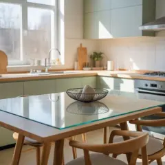 Jakie szkło na blat stołu? Bezpieczeństwo, estetyka, wybór