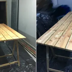 Stół ze starych desek: Przewodnik DIY krok po kroku