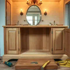 Zbuduj szafkę pod umywalkę DIY: Praktyczny przewodnik krok po kroku