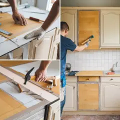 Jak zmienić kolor szafek kuchennych? Metody DIY i koszty