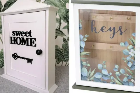 Szafka na klucze DIY: Zrób to sam od projektu do montażu