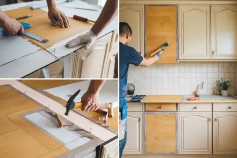 Jak zmienić kolor szafek kuchennych? Metody DIY i koszty