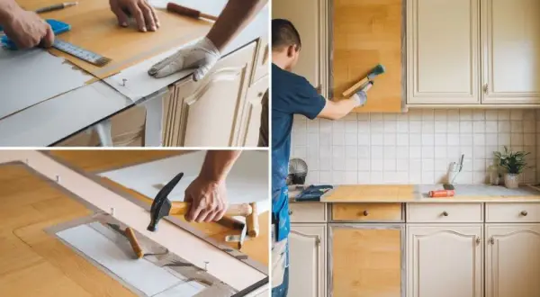 Jak zmienić kolor szafek kuchennych? Metody DIY i koszty