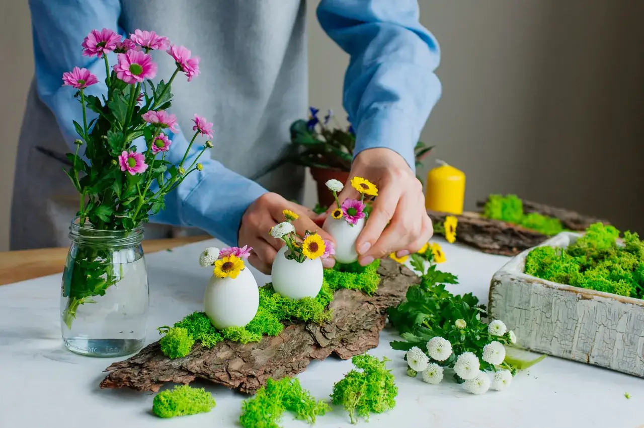 Pomysły na stroiki wielkanocne DIY z naturalnych materiałów