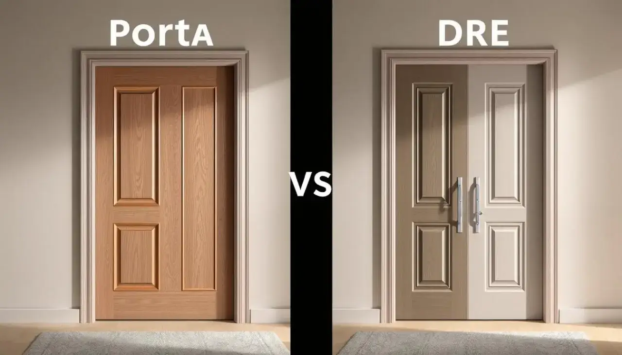 nowoczesne drzwi wewnętrzne Erkado DRE porównanie