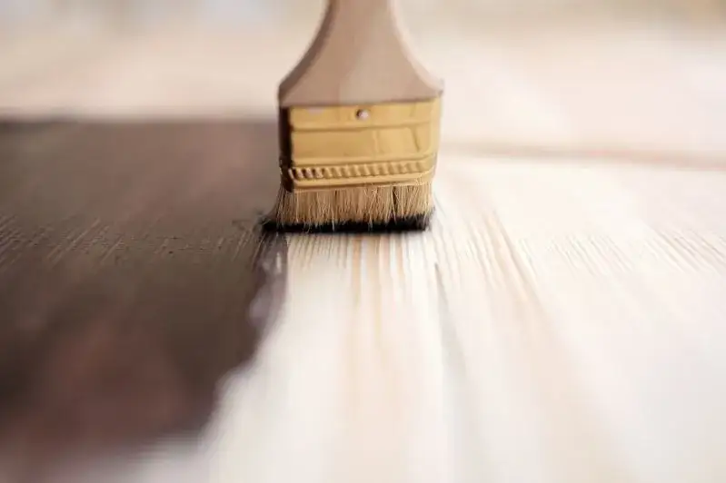 Efekty wykończenia drewna olej wosk bejca