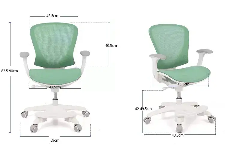 ergonomiczne krzesło dla dziecka budowa regulacje