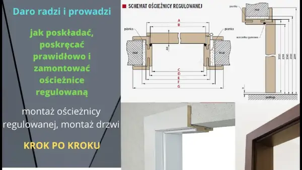 Samodzielny montaż drzwi wewnętrznych: Poradnik krok po kroku